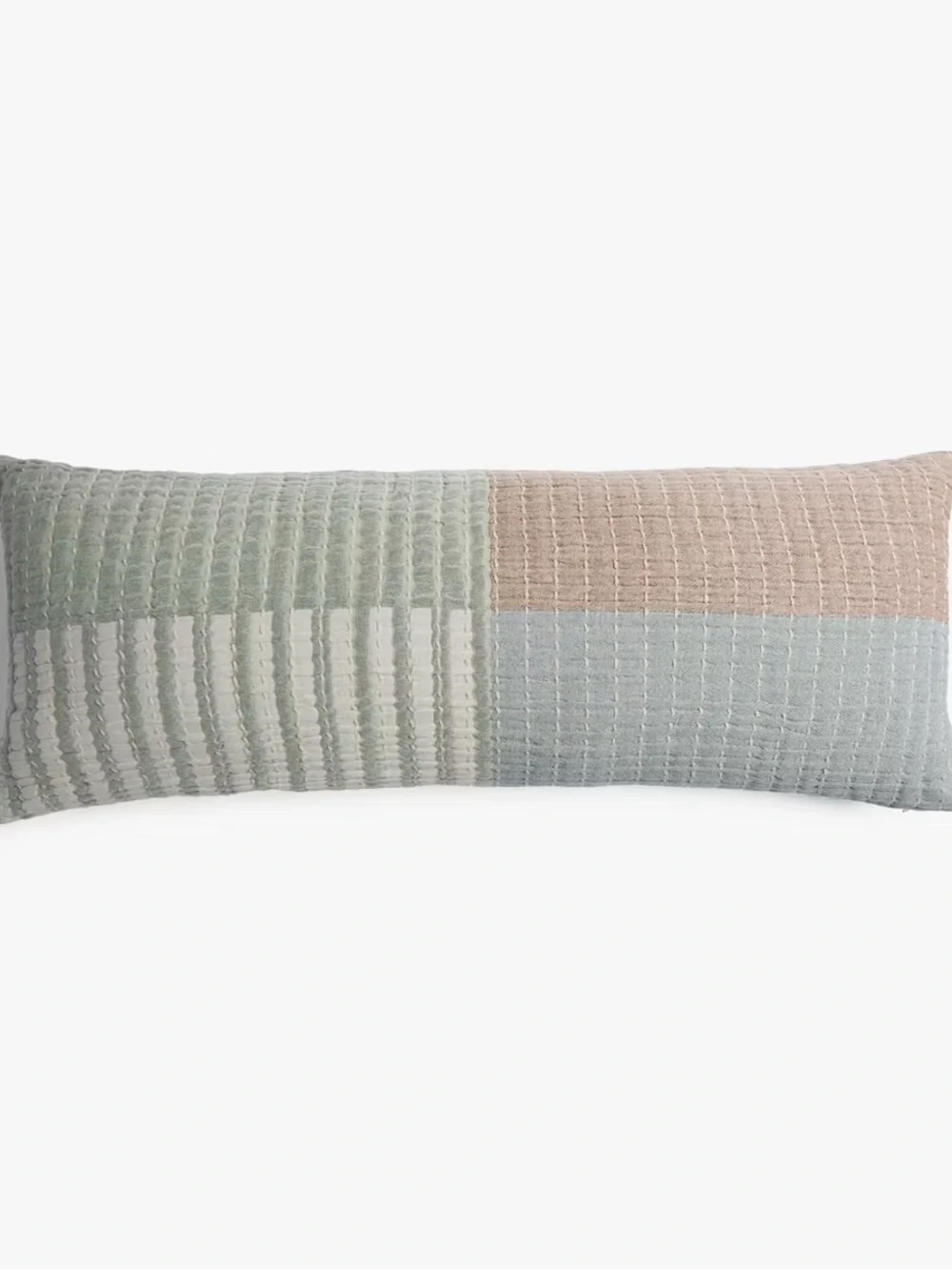 Patchwork Lumbar Pillow Multi - Parachute